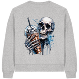 Chill Skull - Womens Organic Boxcut Sweatshirt