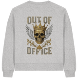 King out of Office - Womens Organic Boxcut Sweatshirt