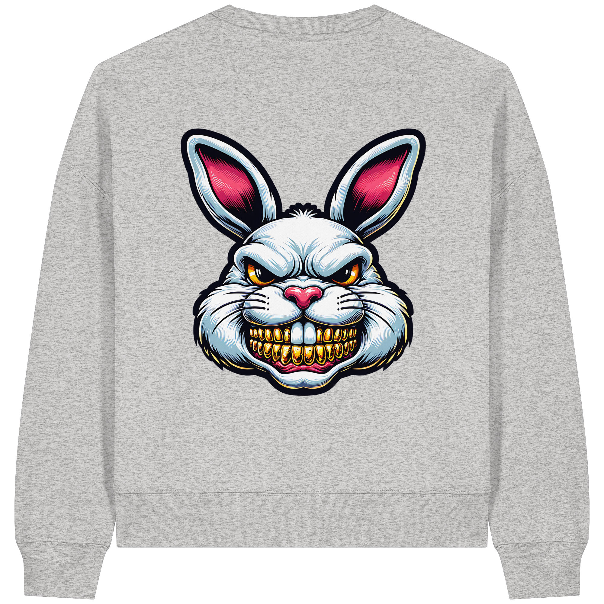 Tooth Bunny - Womens Organic Boxcut Sweatshirt