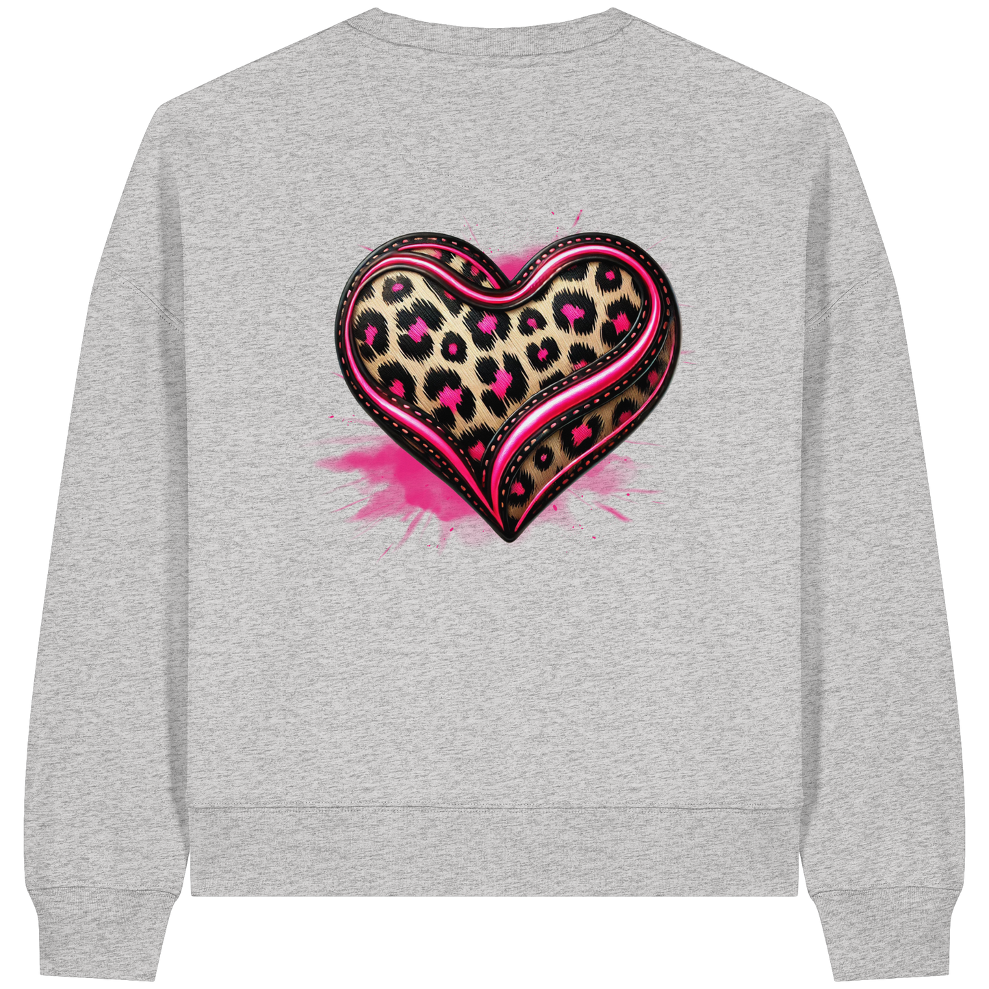 Wild Heart - Womens Organic Boxcut Sweatshirt