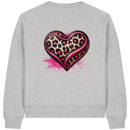 Wild Heart - Womens Organic Boxcut Sweatshirt