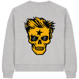 Golden Skull - Womens Organic Boxcut Sweatshirt