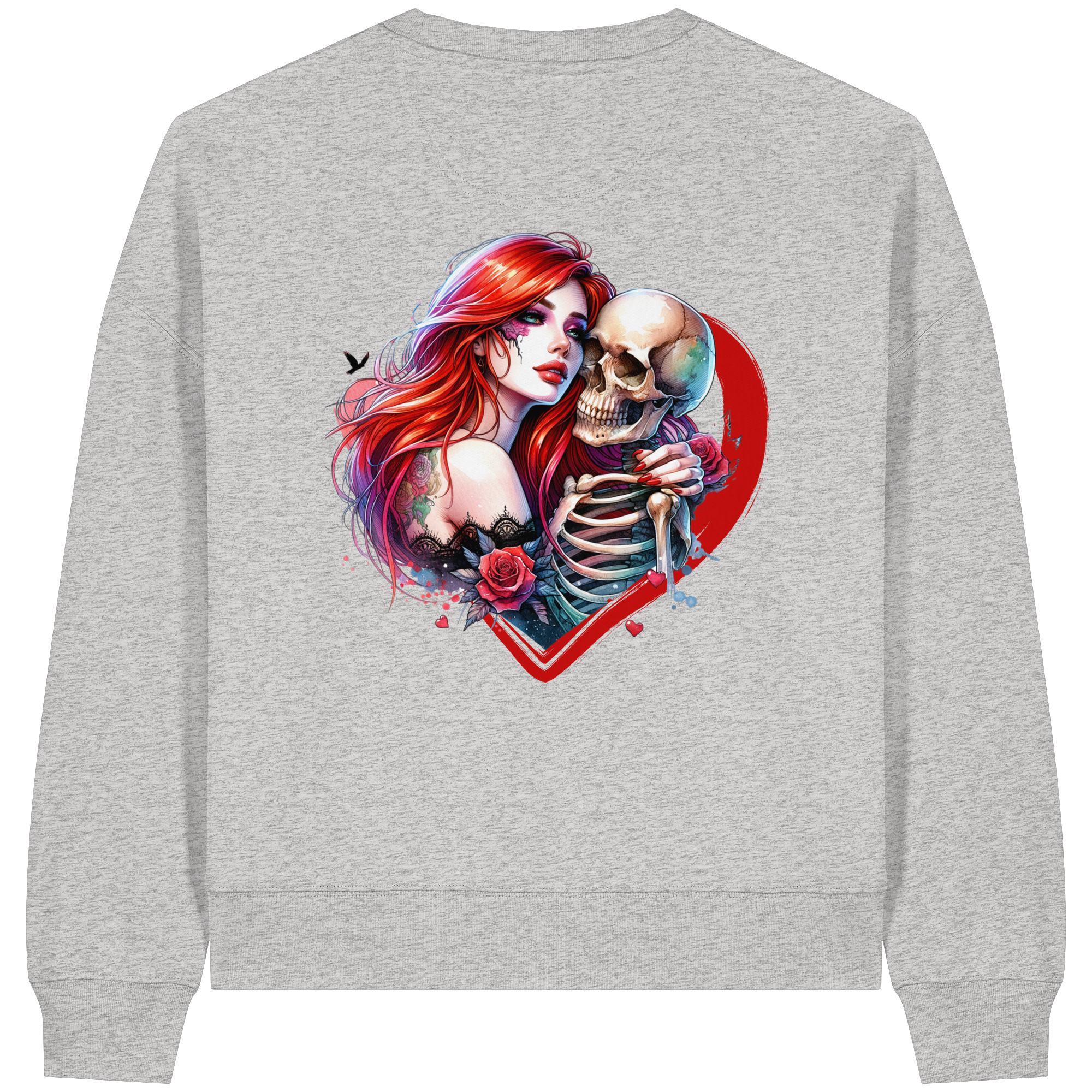 Forever Love - Sweat-shirt bio Boxcut pour femme