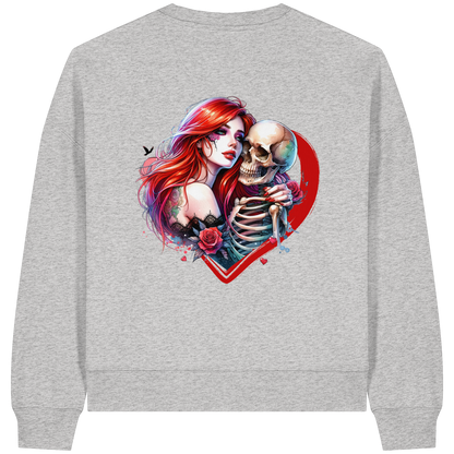 Forever Love - Womens Organic Boxcut Sweatshirt