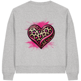 Wild Heart - Womens Organic Boxcut Sweatshirt