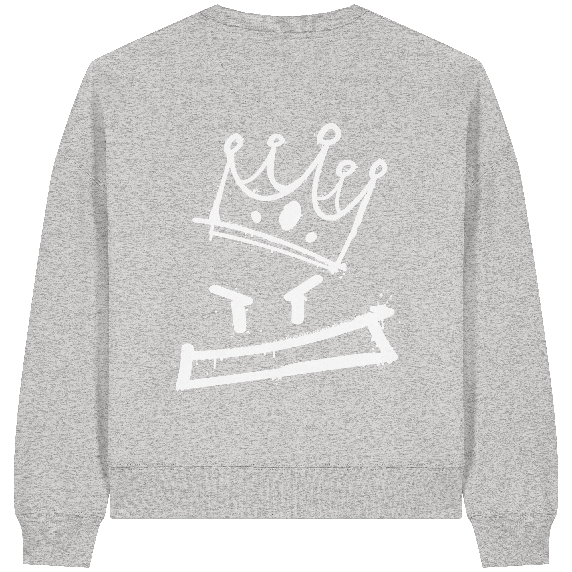 Graffiti King - Womens Organic Boxcut Sweatshirt