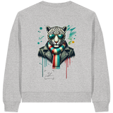 Urban Leopard - Womens Organic Boxcut Sweatshirt