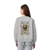 King out of Office - Womens Organic Boxcut Sweatshirt