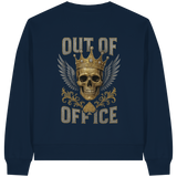 King out of Office - Womens Organic Boxcut Sweatshirt