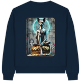 Mystic Cat - Women's Organic Boxcut Sweatshirt