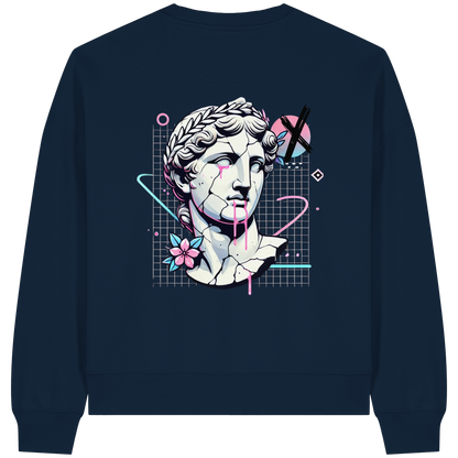 Mystic Head - Womens Organic Boxcut Sweatshirt