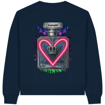 Temptation - Womens Organic Boxcut Sweatshirt