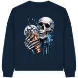 Chill Skull - Womens Organic Boxcut Sweatshirt