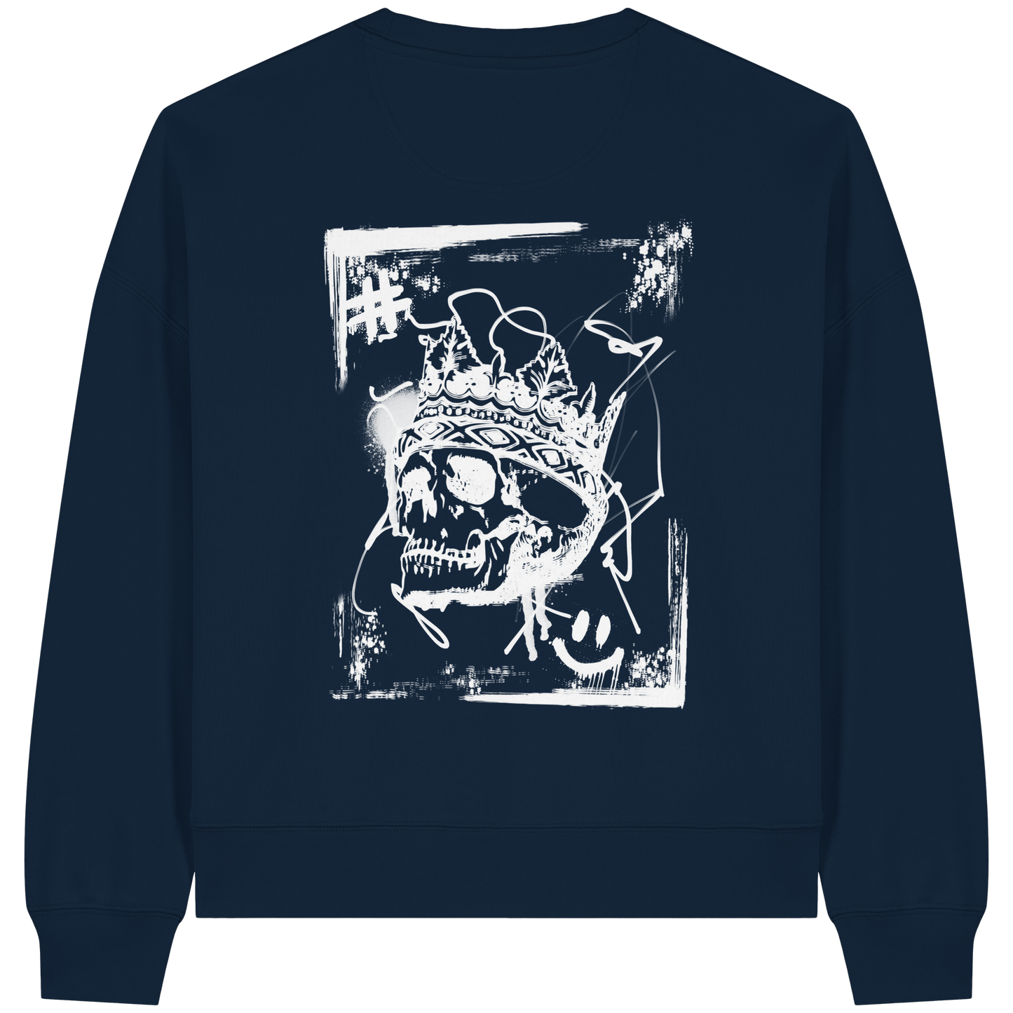 Monarch of Darkness - Womens Organic Boxcut Sweatshirt