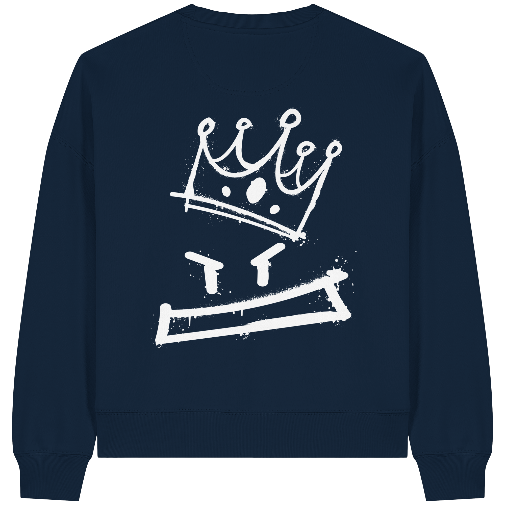 Graffiti King - Womens Organic Boxcut Sweatshirt