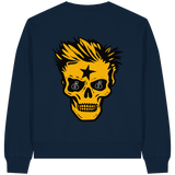 Golden Skull - Womens Organic Boxcut Sweatshirt