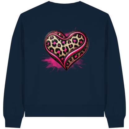 Wild Heart - Womens Organic Boxcut Sweatshirt