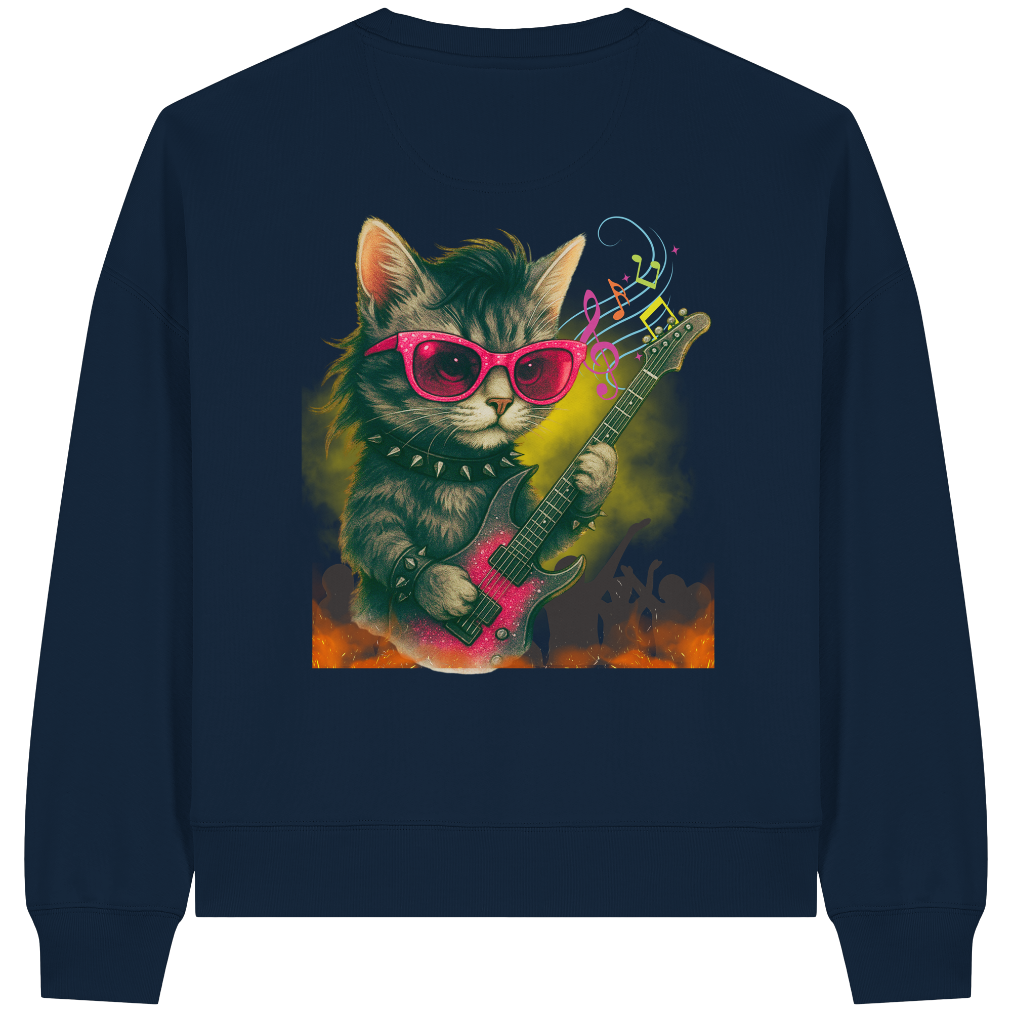 Rocking Mimi - Womens Organic Boxcut Sweatshirt