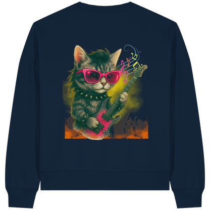 Rocking Mimi - Womens Organic Boxcut Sweatshirt