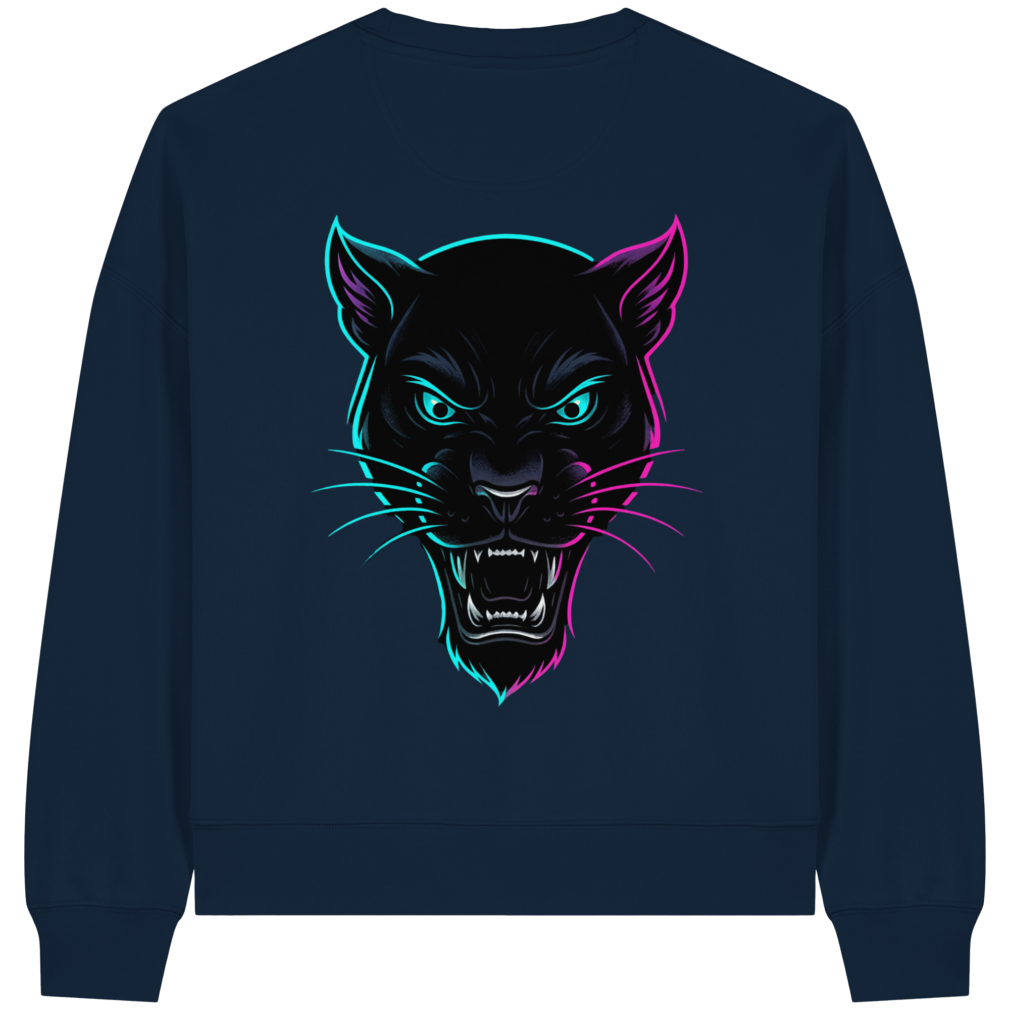 Black Beast - Womens Organic Boxcut Sweatshirt