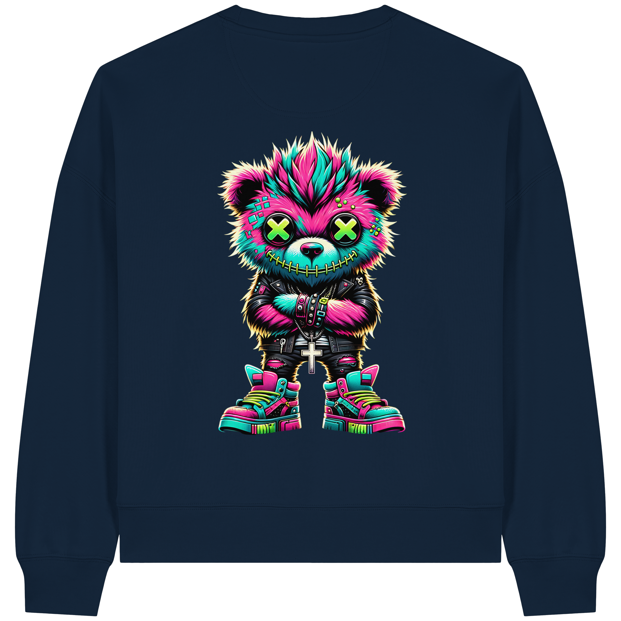 Street Style Beast - Womens Organic Boxcut Sweatshirt