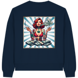 Rebel Rich - Sweat-shirt Boxcut bio pour femme