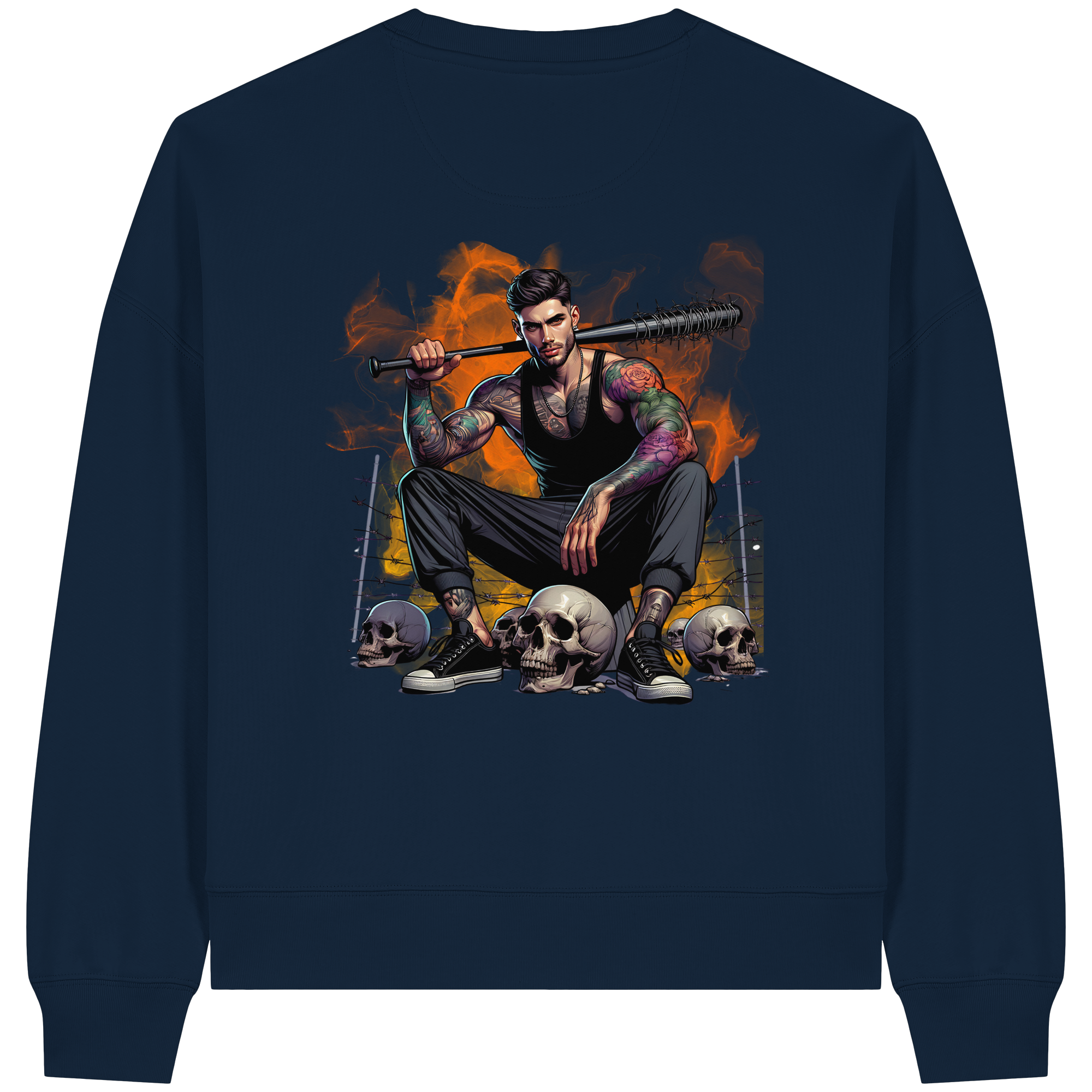 Urban Warrior - Womens Organic Boxcut Sweatshirt