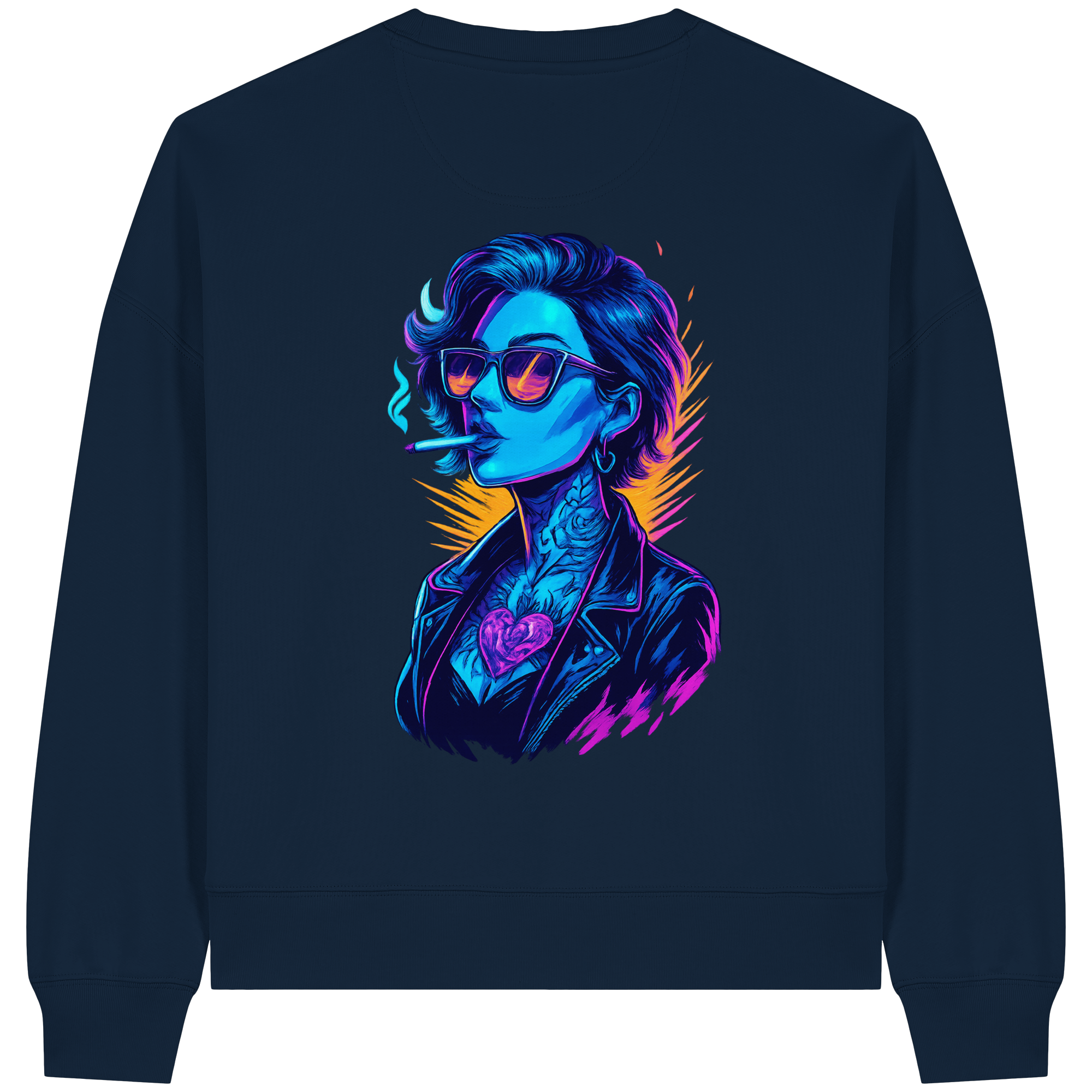 Urban Pulse - Womens Organic Boxcut Sweatshirt