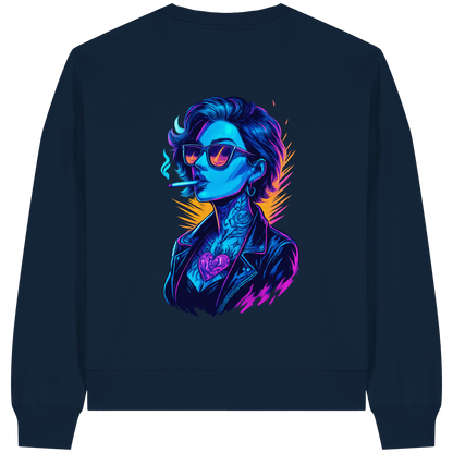 Urban Pulse - Womens Organic Boxcut Sweatshirt