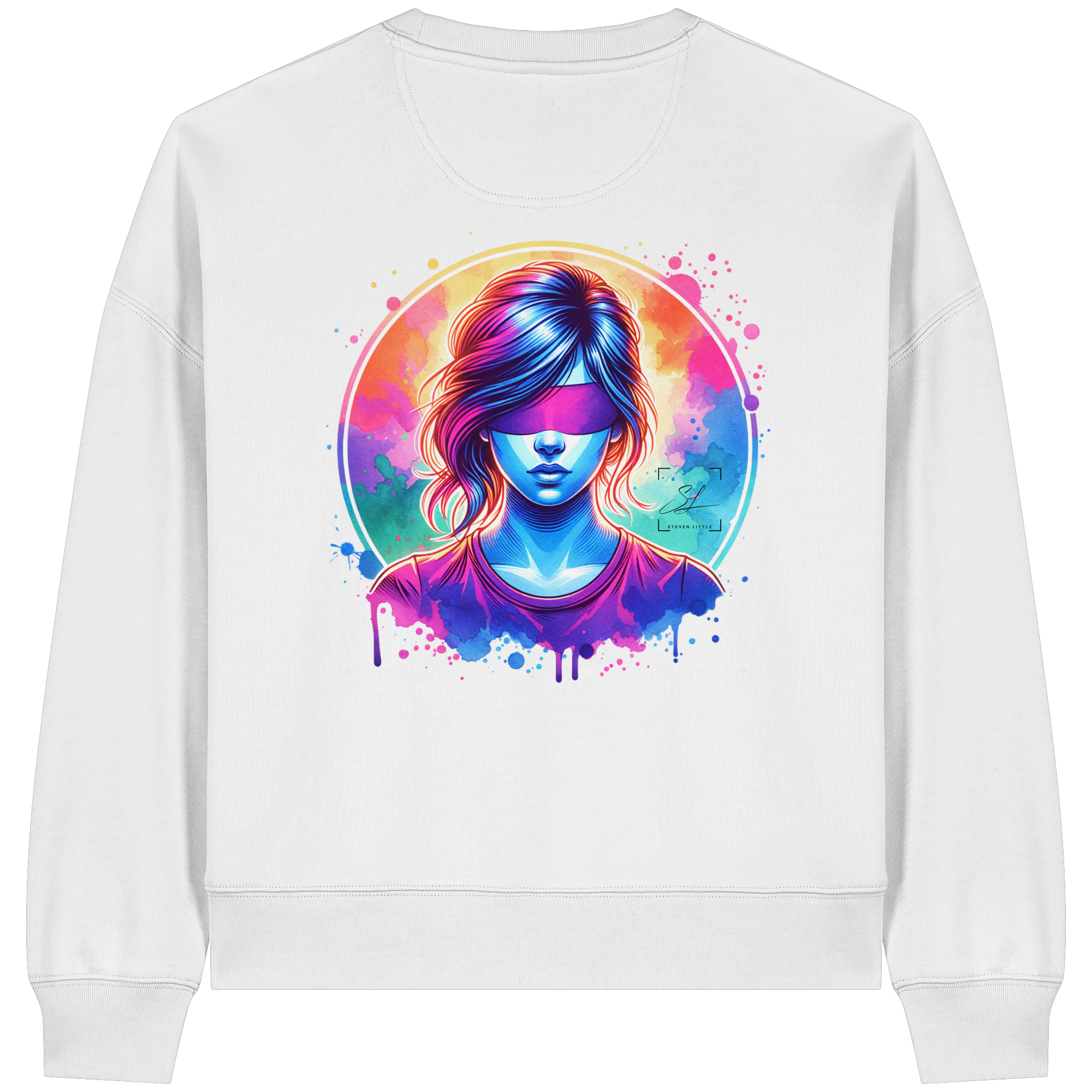 Mystic Vision - Womens Organic Boxcut Sweatshirt