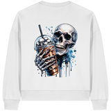 Chill Skull - Womens Organic Boxcut Sweatshirt