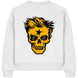 Golden Skull - Womens Organic Boxcut Sweatshirt