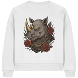 Inked Rhino - Womens Organic Boxcut Sweatshirt