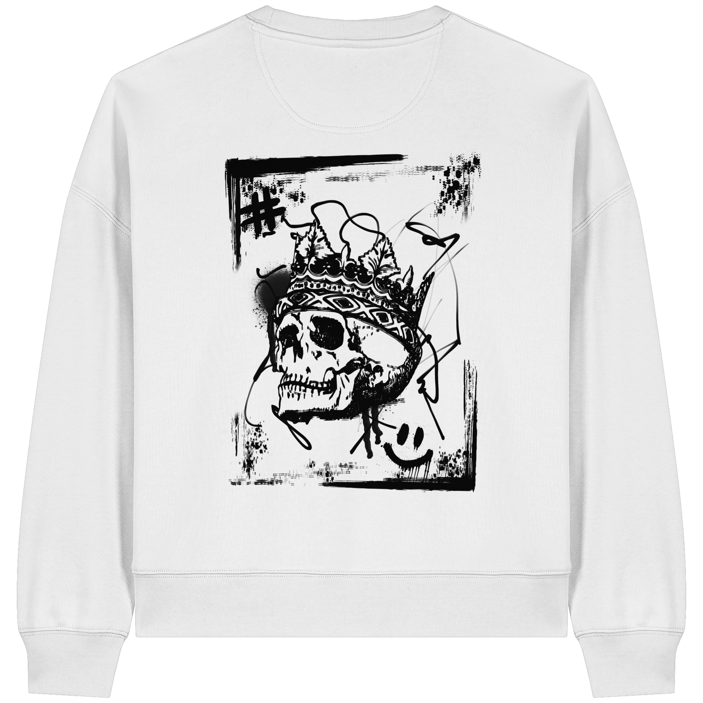 Monarch of Darkness - Womens Organic Boxcut Sweatshirt