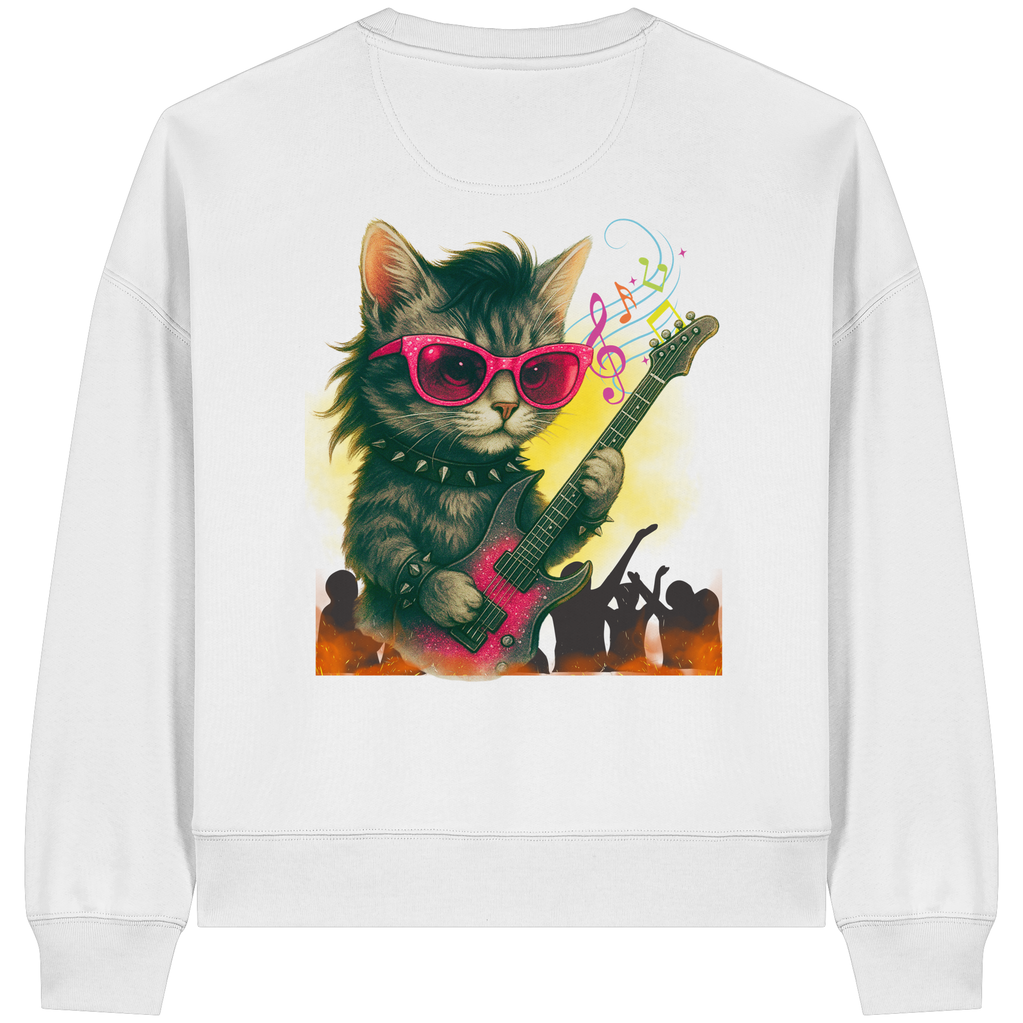 Rocking Mimi - Womens Organic Boxcut Sweatshirt