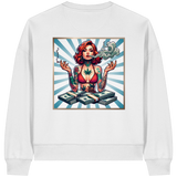 Rebel Rich - Sweat-shirt Boxcut bio pour femme