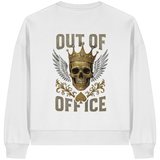 King out of Office - Womens Organic Boxcut Sweatshirt