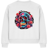 Glow Skull - Womens Organic Boxcut Sweatshirt