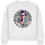 Money Maker - Womens Organic Boxcut Sweatshirt