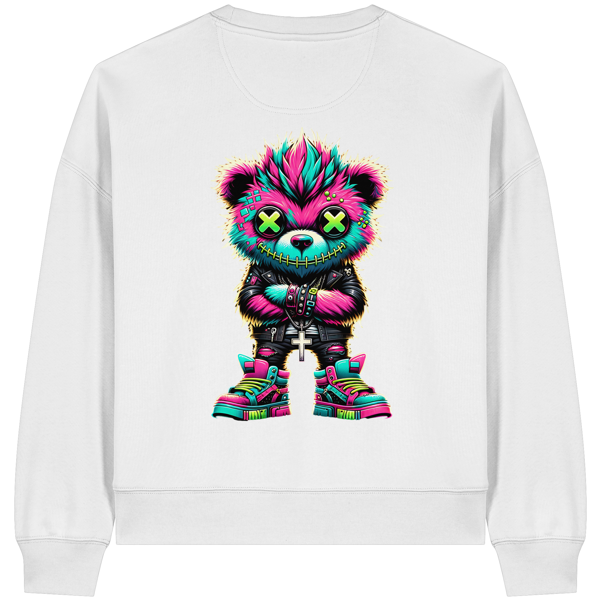 Street Style Beast - Womens Organic Boxcut Sweatshirt