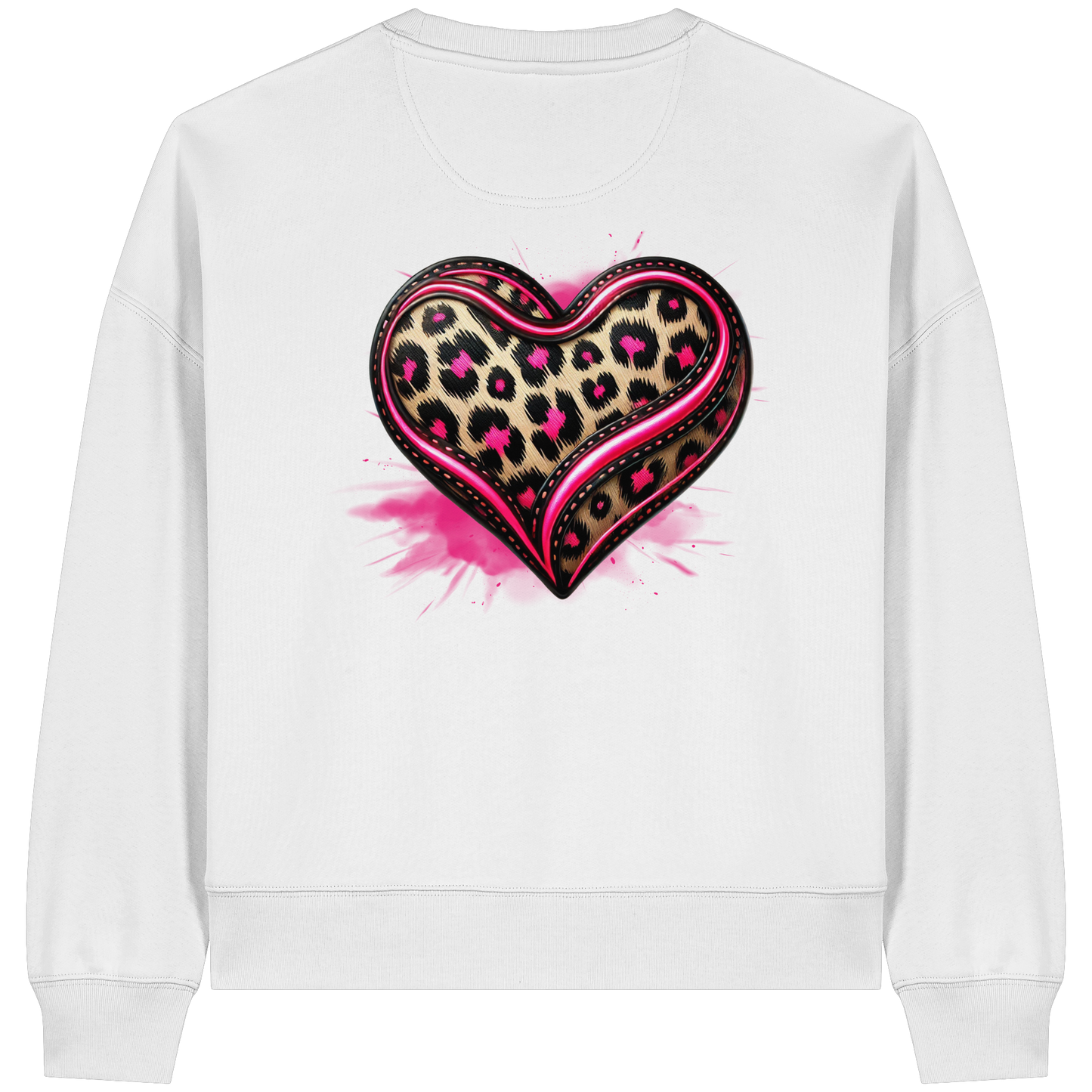 Wild Heart - Womens Organic Boxcut Sweatshirt