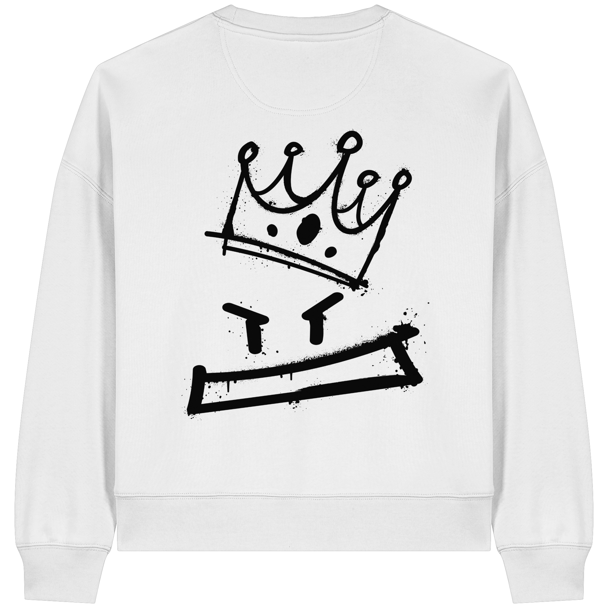 Graffiti King - Womens Organic Boxcut Sweatshirt