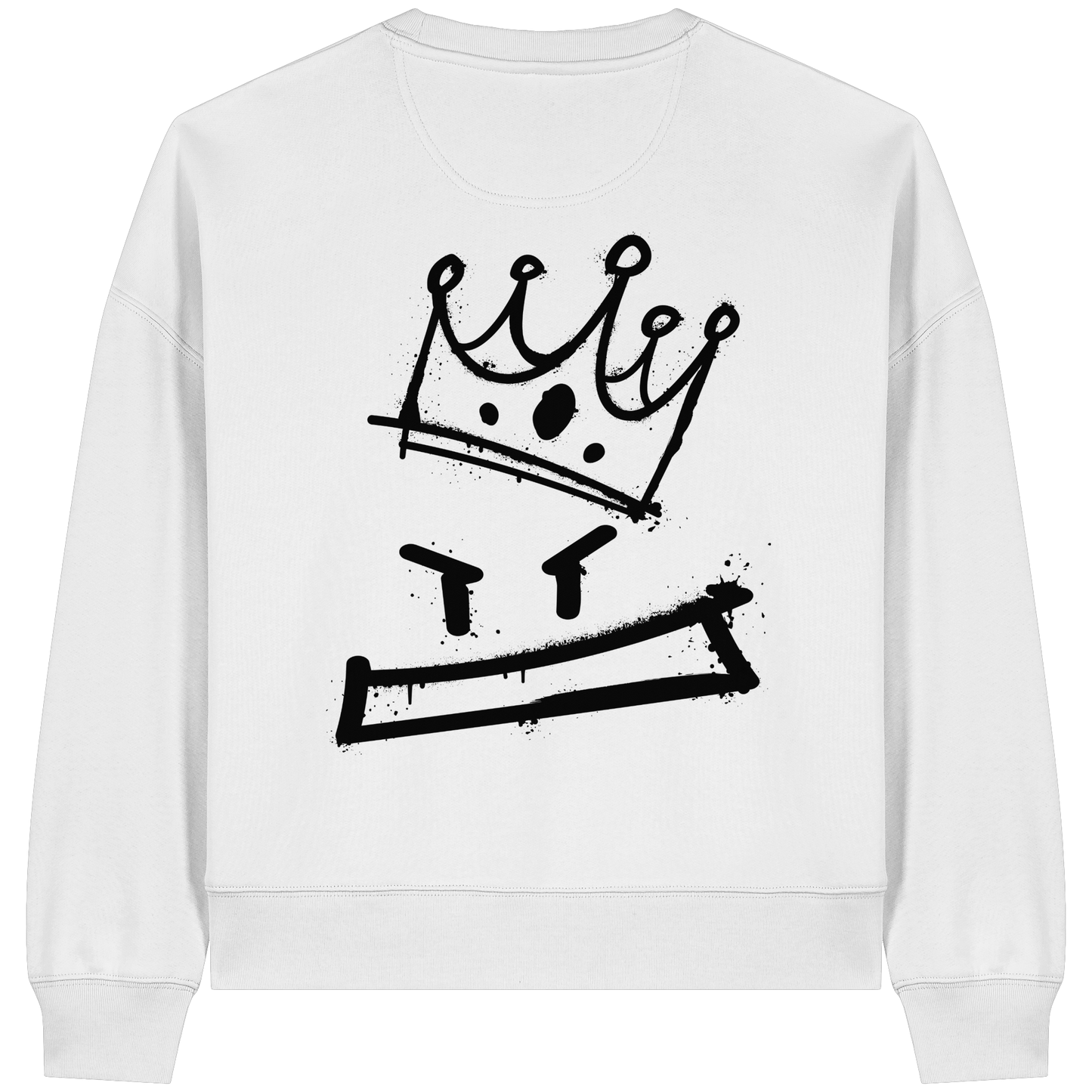 Graffiti King - Womens Organic Boxcut Sweatshirt