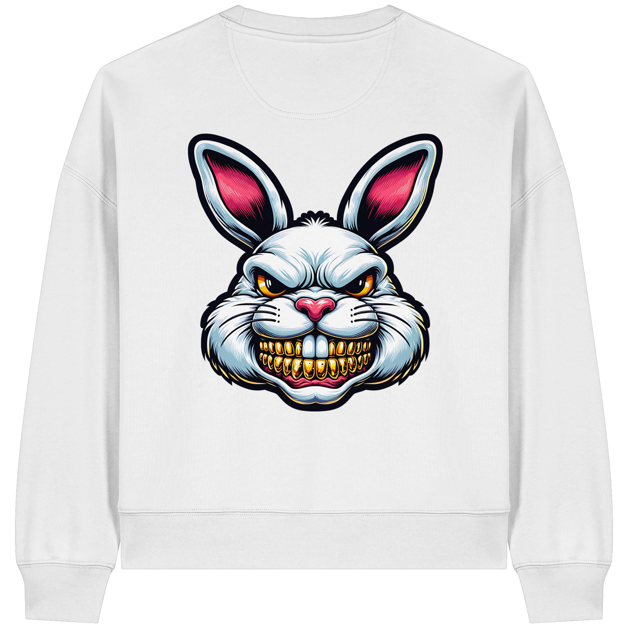 Tooth Bunny - Womens Organic Boxcut Sweatshirt