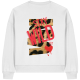 Stay Wild - Womens Organic Boxcut Sweatshirt