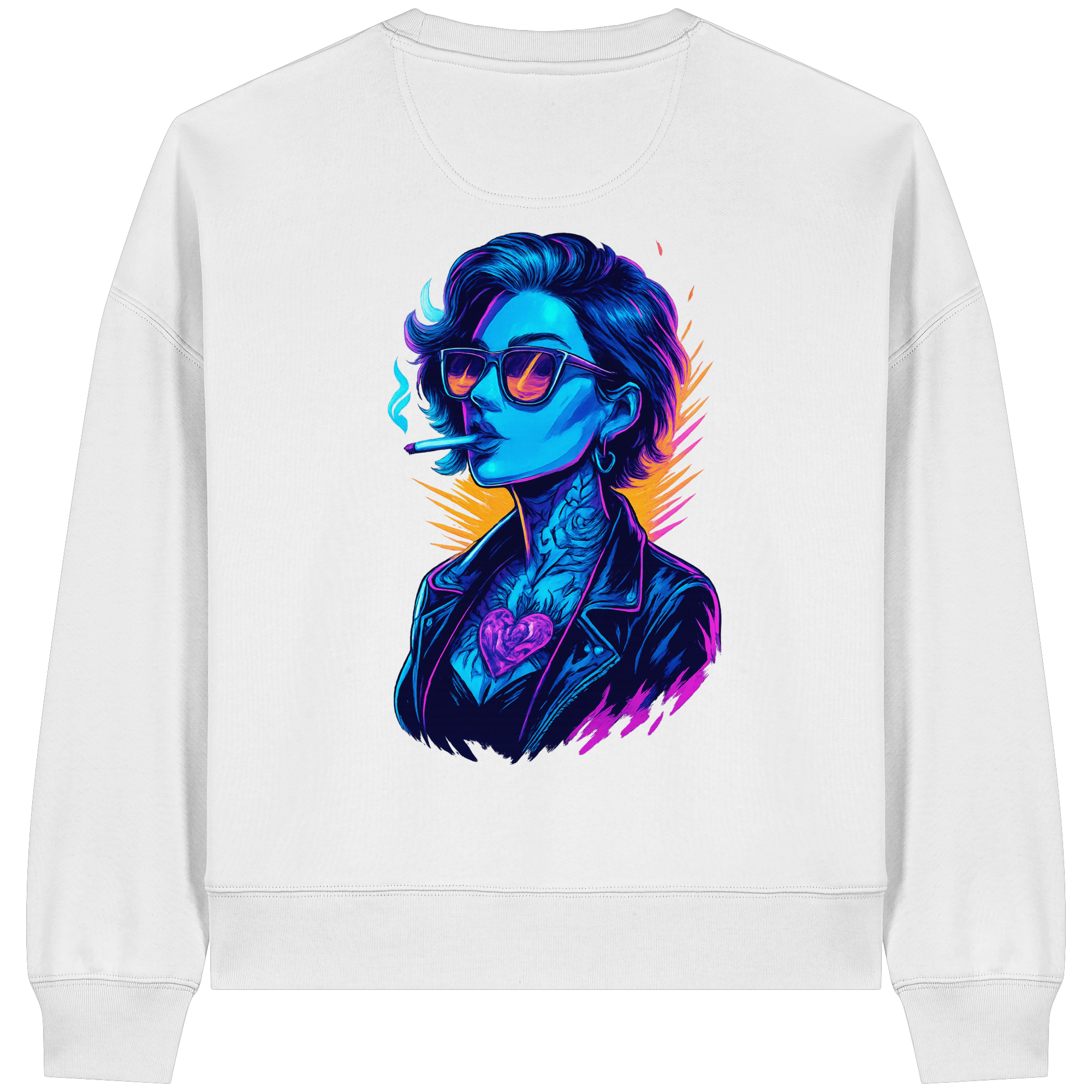 Urban Pulse - Womens Organic Boxcut Sweatshirt