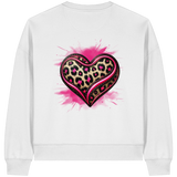 Wild Heart - Womens Organic Boxcut Sweatshirt
