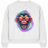 Crazy Chimp - Sweat-shirt Boxcut bio pour femme