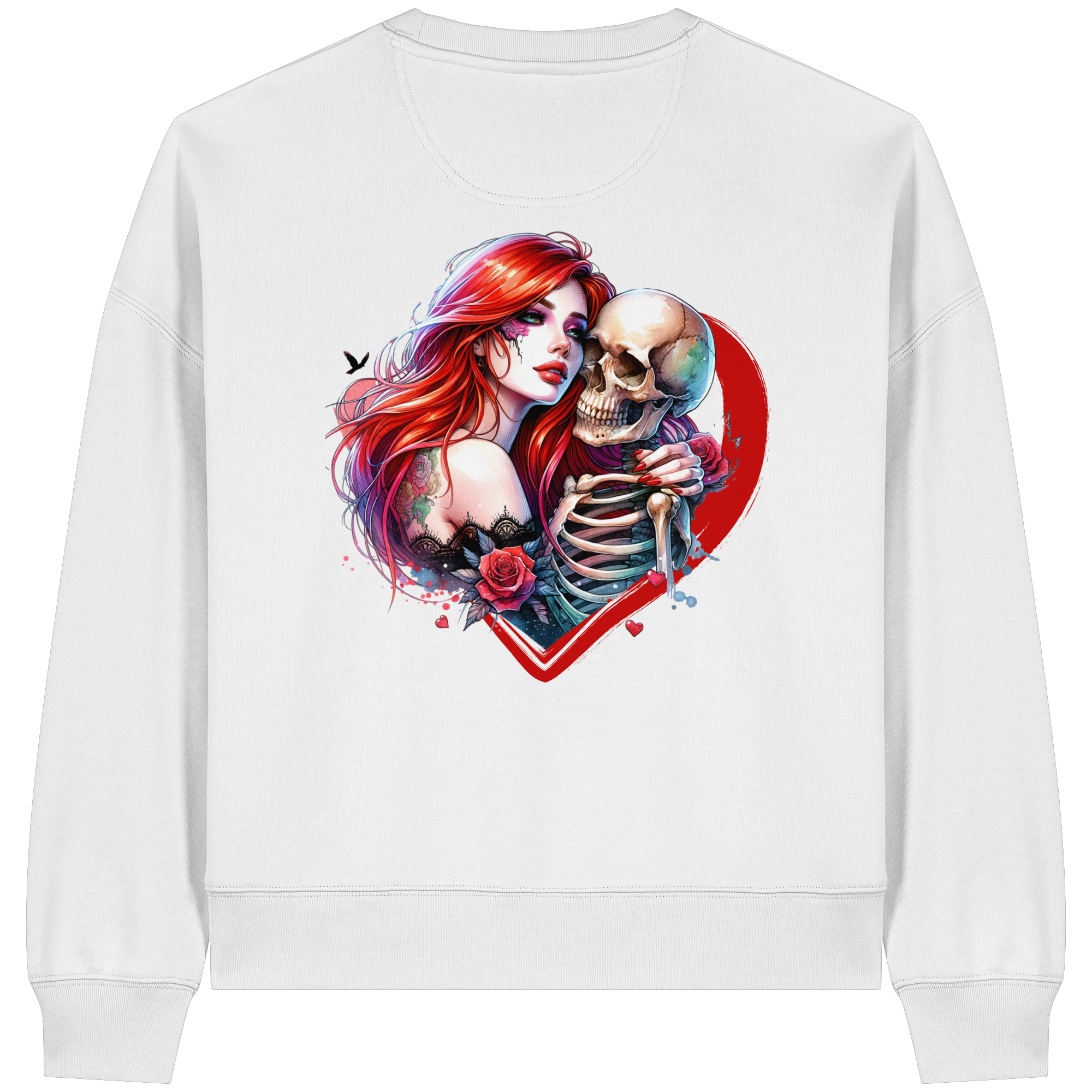 Forever Love - Sweat-shirt bio Boxcut pour femme