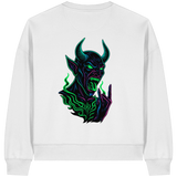 Neon Hellfire - Womens Organic Boxcut Sweatshirt